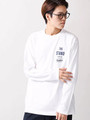WEGO/バックロゴプリントロングTシャツ