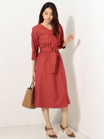 〓★JOCAP Dカン ラップワンピース/MD.BROWN