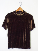 ベロアTOP ベロアカットソー     