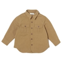 コットンツイルカジュアルシャツ