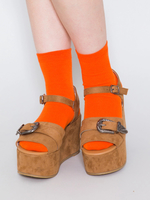 WEGO/エンボスバックルサンダル