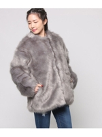 ファーミドルコート/グレー(006)