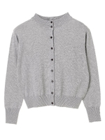 ・2wayカーディガン/杢ライトグレー