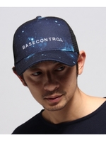 【WEB限定】BASECONTROLロゴ メッシュキャップ/ブラック(119)