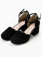 セパレートパンプス/ブラック