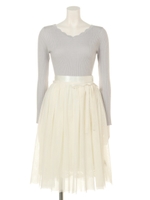 2WayスカートSet/ライトグレー