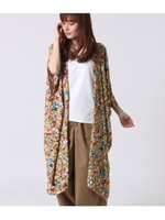 花柄ガウン/イエロー(024)