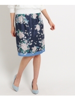 【洗える】アリスガーデン/ネイビー(193)