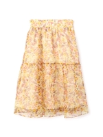 ルシットフローラル　スカート/ホワイト(030)