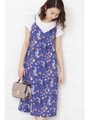 Poppy Dream(LibertyPrint)ワンピース/ブルー(110)