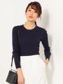 〓◇JOC C/AC リブ クルーネック ロングスリーブ5/NAVY