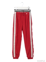 デコナイロンパンツ/レッド