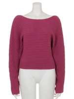 バックリボンニット/PNK