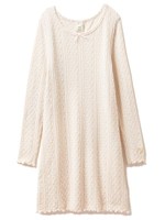 ボーダージャガードドレス/PNK