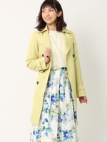 撥水ベーシックトレンチコート/黄系