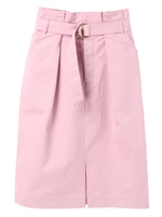 ・Dカンベルト付きスカート/ラベンダー