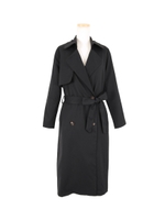 【竹下玲奈さん着用】ライトトレンチコート/ブラック