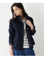 【洗える】カジュアルジャケット/ネイビー(093)