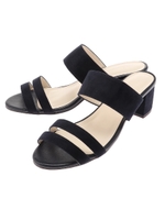 ストラップミュールサンダル/ネイビー