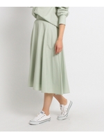 タイプライターフレアスカート/ライトグリーン(021)