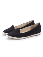 らくキレ ジュートインヒールシューズ/ブラック(019)