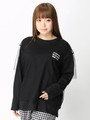 WEGO/チュールレイヤードロングTシャツ