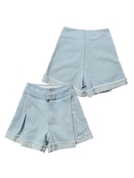 DENIM SHORT PANTS/ライトブルー