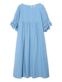 LACE SLEEVE DRESS/ライトブルー