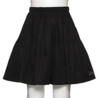 ロゴ刺しゅう入りキュロットスカート