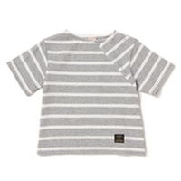 切り替えボーダーTシャツ