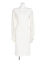 Lace SLVタイトOP/WHT