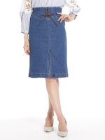 スピンドルタイトスカート/ブルー