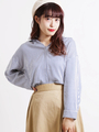 WEGO/バックボタンスキッパーシャツ
