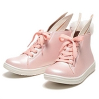 【50%OFF】ラビットデザインハイカットスニーカー