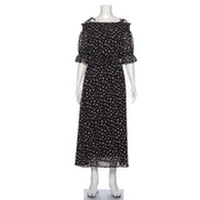【30%OFF】オフショルダーロングワンピース
