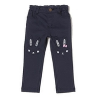 【30%OFF】ひざウサギストレッチパンツ