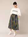PUNYUS/ストライプ柄スカート