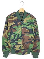 迷彩ブルゾン ミリタリー     