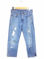 リメイククラッシュデニムパンツ リメイク LEVIS リーバイス   