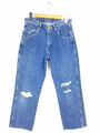 リメイククラッシュデニムパンツ リメイク Wrangler ラングラー   