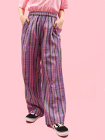 WC/カラーチェックパンツ