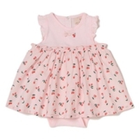 フレアデザインロンパース