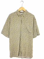 半袖柄シャツ プリントシャツ      /サイズ表記 L