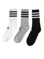 adidas|3Pラインソックス