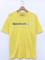 スポーツブランドTシャツ Reebok サイズ表記 L