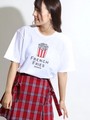 WEGO/POTATOプリントTシャツ