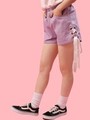 WC/レースアップショートパンツ
