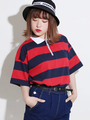 WEGO/リングジップラガーTシャツ