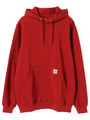 【carhartt/カーハート】ワンポイントロゴプルオーバーパーカー