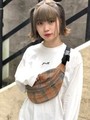 WEGO/ワンポイントロゴロングTシャツ